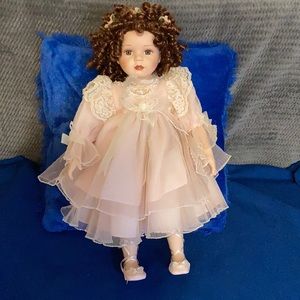 Kingstate Corp Porcelain Doll in great condition